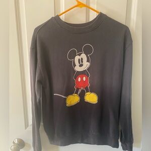 Mickey Mouse Graphic Women’s Sweatshirt Ombré